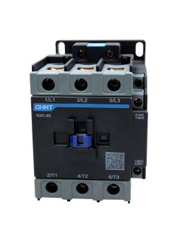 Контактор NXC-85 85А кат. 220В AC 1НО+1НЗ AC-3 (R) CHINT 836816