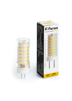Лампа светодиодная Feron LB-434 G4 9W 175-265V 2700K