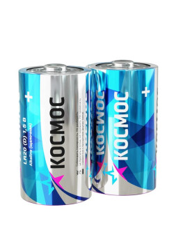 Элемент питания LR20 (уп.2шт) Космос KOCLR20MAX2S