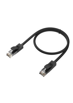 Greenconnect RJ45(m) - RJ45(m) Cat. 5e UTP  4.5м черный