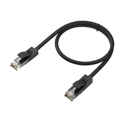 Greenconnect RJ45(m) - RJ45(m) Cat. 5e UTP  4.5м черный