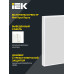 PRO Панель светодиодная ДВО 1201 30Вт 4000К IP54 595х595мм опал IEK
