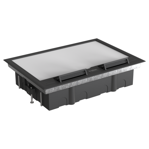 MultiDesk Люк на 24 модулей IP40 для фальшпола с монтажной коробкой, тип MDK10
