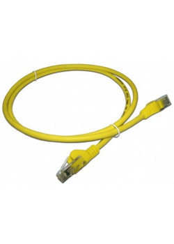 Патч-корд Lanmaster LAN-PC45/U5E-0.5-YL UTP RJ-45 вил.-вилка RJ-45 кат.5E 0.5м желтый LSZH