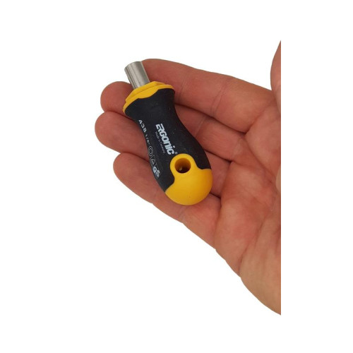 Отвертка Ergonic Stubby под биты 1/4дюйм FELO 46902640 Отвертка Ergonic Stubby под биты 1/4дюйм FELO 46902640