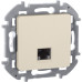 INSPIRIA Розетка компьютерная RJ45 категория 6 UTP слоновая кость