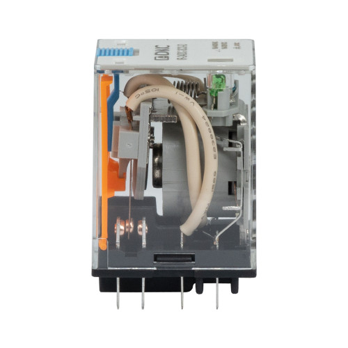 Реле миниатюрное силовое, 3CO, ком. ток 16А, AgSnO2, напряжение 24V DC, опция: тест-кнопка+светодиод+защитный диод Реле миниатюрное силовое, 3CO, ком. ток 16А, AgSnO2, напряжение 24V DC, опция: тест-кнопка+светодиод+защитный диод