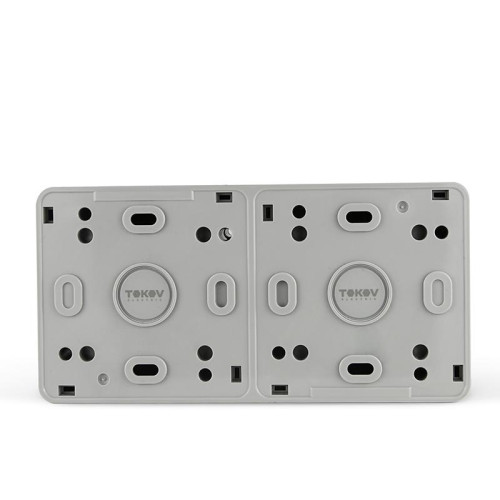 Блок ОП Nix (розетка 16А 250В с заземл. + 1-кл. выкл. 10А) IP54 сер. TOKOV ELECTRIC TKE-NX-V1RZ-C06T-IP54 Блок ОП Nix (розетка 16А 250В с заземл. + 1-кл. выкл. 10А) IP54 сер. TOKOV ELECTRIC TKE-NX-V1RZ-C06T-IP54