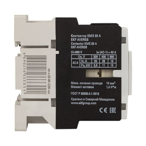 КМЭ 30А 400В АС EKF AVERES