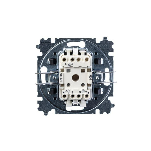 Выключатель кнопочный 1-кл. СП Levit IP20 сл. кость/бел. ABB 2CHH599145A6017 Выключатель кнопочный 1-кл. СП Levit IP20 сл. кость/бел. ABB 2CHH599145A6017