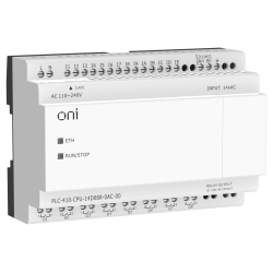 ПЛК 410 Модуль ЦПУ 14 DI 8 RO 220В AC с Ethernet портом без экрана ONI