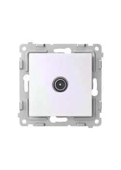 Коннектор TV СП Pixel механизм перламутр. TOKOV ELECTRIC TKE-PX-A1C-C04