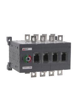 Рубильник 400A 4P реверсивный без рукоятки управления TwinBlock EKF