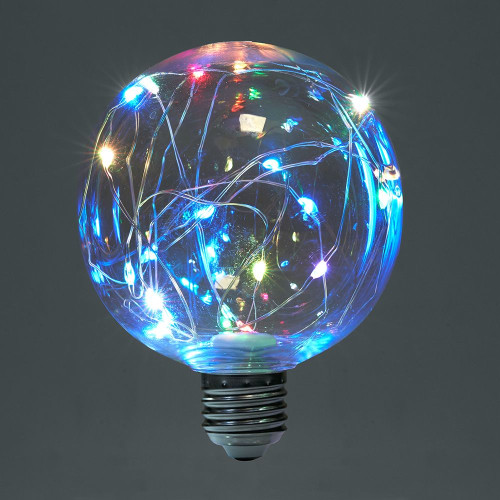 Лампа светодиодная Feron LB-382 E27 3W 230V RGB Лампа светодиодная Feron LB-382 E27 3W 230V RGB