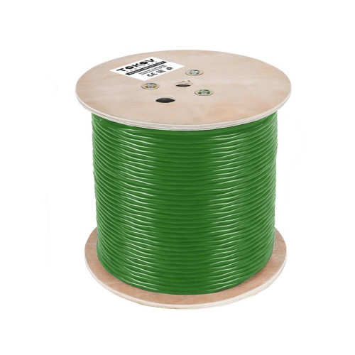 Кабель витая пара F/UTP 4х2х23AWG(0.57мм) кат.6 PVCLS нг(А)-LSLTx indoor 305м (м) PRO TOKOV ELECTRIC TKP-C11-F42-6-RU-LSLTx