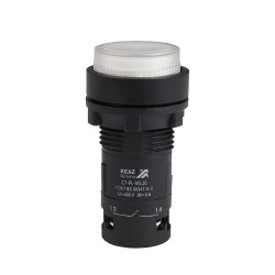 Кнопка с подсветкой OptiSignal Compact D22 C7-PL-M110 белая 1НО 230 В AC XB7NW31M1