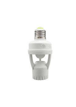 Датчик движения PMS-IR 045 60Вт E27 360град. 6м IP20 WH JazzWay 5013018