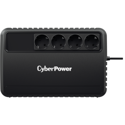 ИБП CyberPower BU850E, Line-Interactive, 850VA/425W, 4 Schuko розетки, Black, 0.2х0.15х0.2м., 5кг./ UPS CyberPower BU850E 850VA/425W (4 EURO)