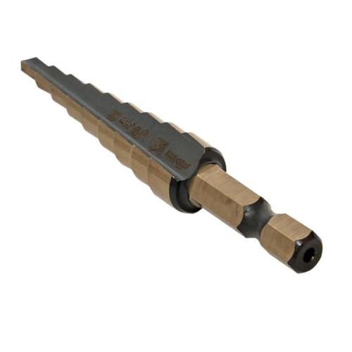 Ступенчатое сверло ST-4-12/1 HSS Ступенчатое сверло ST-4-12/1 HSS