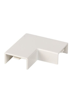 Поворот 90 гр. (20x10) (4 шт) белый EKF-Plast