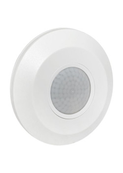 Микроволновый датчик движения бел. 2000Вт 360гр. до 10м IP20 MW-705 EKF