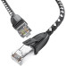 Greenconnect RJ45(m) - RJ45(m) Cat. 6 15м черно-белый