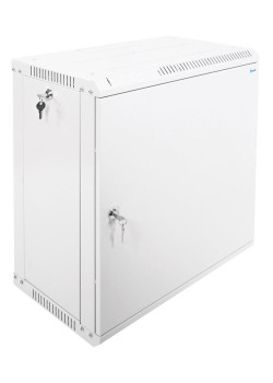 Шкаф телекоммуникационный настенный разборный ЭКОНОМ 12U (600 × 520) дверь металл