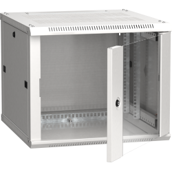 ITK Шкаф LINEA W 6U 600х600мм дверь стекло серый RAL7035