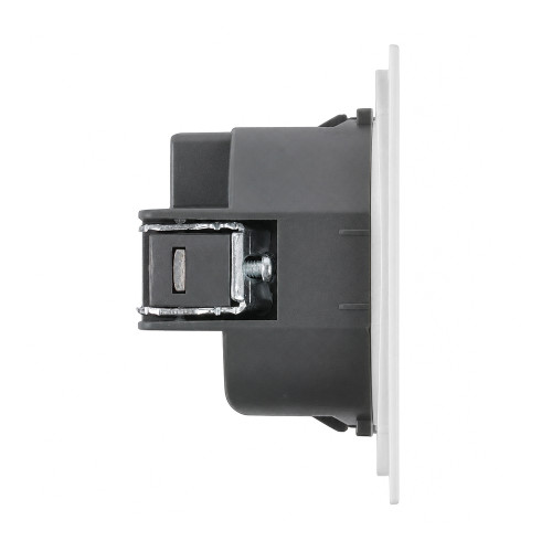 Розетка HDMI 2.0 Type A (механизм), STEKKER серия Мия, RST00-3118-01, белая магнолия Розетка HDMI 2.0 Type A (механизм), STEKKER серия Мия, RST00-3118-01, белая магнолия