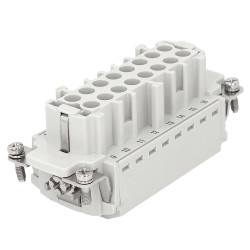 Розетка OptiLink HDC-HE-16-16-FQ-(0,14-2,5)-500V