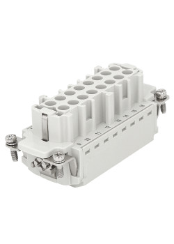 Розетка OptiLink HDC-HE-16-16-FQ-(0,14-2,5)-500V