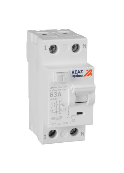 ВДТ без защиты от сверхтоков OptiDin DM63-2363-AC-4,5-УХЛ4 (2P, 63, 100mA)