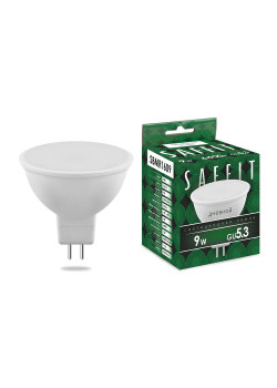 Лампа светодиодная SAFFIT SBMR1609 MR16 GU5.3 9W 230V 6400K