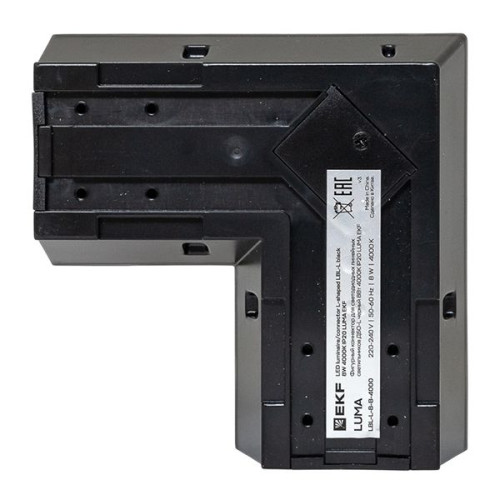 ДБО-L 8Вт черный 4000К IP20 LUMA EKF ДБО-L 8Вт черный 4000К IP20 LUMA EKF