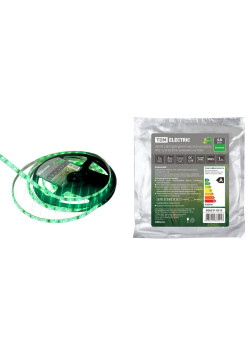 Лента светодиодная SMD2835-60 LED/м-IP65-12 В-4,8 Вт/м-зелёный (5 м) TDM