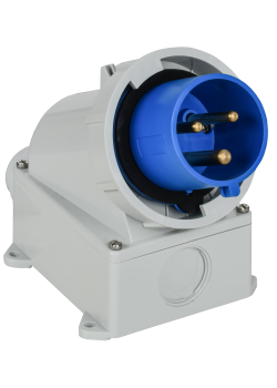 Вилка стационарная ССИ-5232 32А-6ч/220В 2P+PE IP67 IEK