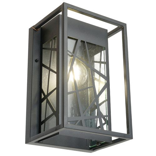 Светильник садово-парковый Feron PL641 на стену 60W 230V E27, черный Светильник садово-парковый Feron PL641 на стену 60W 230V E27, черный