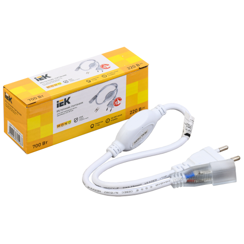 Драйвер LED ИПСН 700Вт 220В 16мм MONO IP65 IEK Драйвер LED ИПСН 700Вт 220В 16мм MONO IP65 IEK