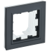 BRITE Рамка 1-местная IP44 РУ-1-БрГ-44 графит IEK