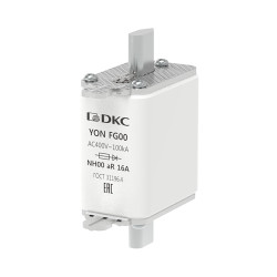 Предохранитель YON ножевого типа FG00 16А 400V характеристика aR