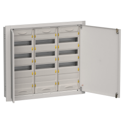 TITAN 5 Корпус металлический ЩРв-144 (3х48) 755х885х130мм IP31 серый (две двери) IEK