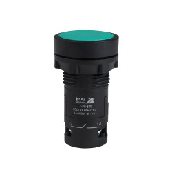 Кнопка с фиксацией OptiSignal Compact D22 C7-PH-320 зеленая 2НО XB7NH33