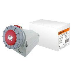 Розетка наружной установки IP67 125А 3Р+РЕ+N 380В TDM