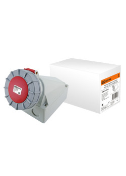 Розетка наружной установки IP67 125А 3Р+РЕ+N 380В TDM