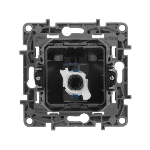ETIKA Розетка компьютерная RJ45 категория 6 UTP антрацит ETIKA Розетка компьютерная RJ45 категория 6 UTP антрацит