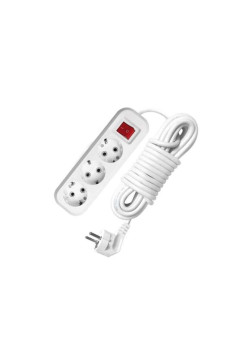 Удлинитель 3х2м с заземл. 16А IP20 S-303 ПВС 3х1 с выкл. UNIVersal 9634418