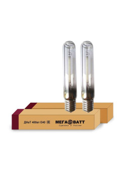 Лампа газоразрядная натриевая ДНаТ 400 E40 (25) МЕГАВАТТ 02959