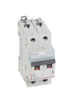 Авт.выкл.DX3 2П B3A 10kA/16kA LEGRAND