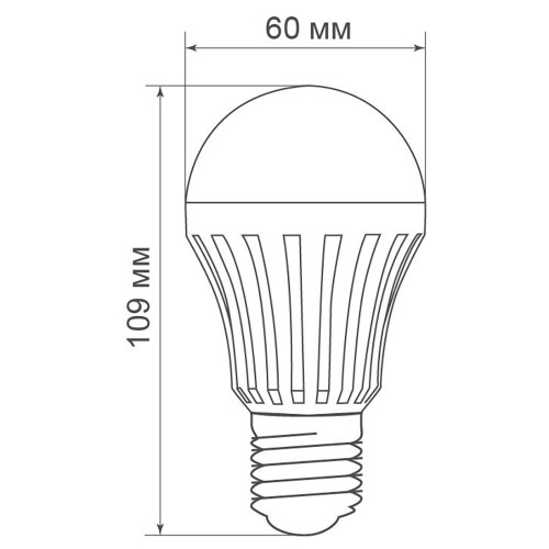 Светильник аккумуляторный, 5W Е27 AC/DC (литий-ионная батарея), белый, EL116
