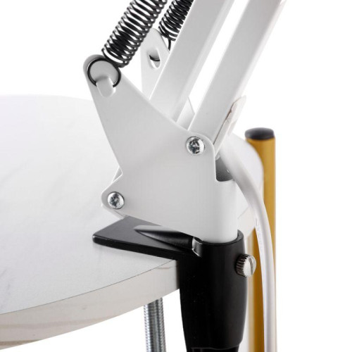 Светильник KD-335 C01 настольный с метал. струбциной 230В 40Вт E27 бел. Camelion 13876 Светильник KD-335 C01 настольный с метал. струбциной 230В 40Вт E27 бел. Camelion 13876